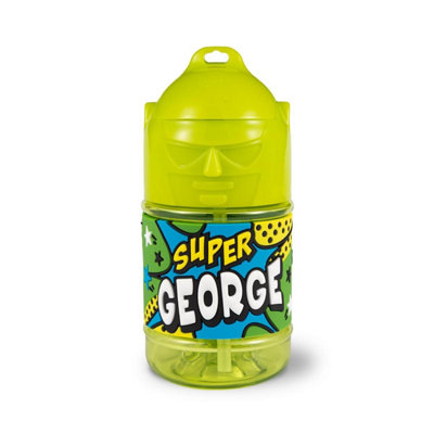 History & Heraldry Pre-Personalised Kid's Superhero Drinks BottleGeorgeChoose From Over 100 Popular Names And Titles from B&Q