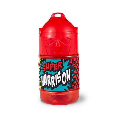 History & Heraldry Pre-Personalised Kid's Superhero Drinks BottleHarrisonChoose From Over 100 Popular Names And Titles from B&Q