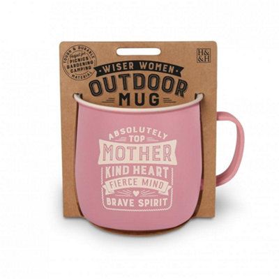 History & Heraldry Outdoor Camping Mug Quote Mother from B&Q