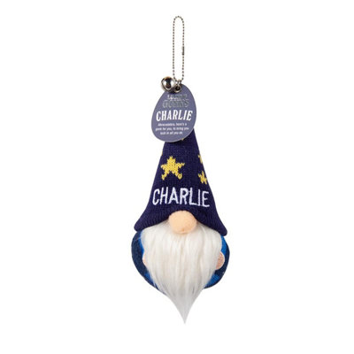 B&Q -  Pre-Personalised Lucky Gonk Mascot Keyring For Bag Or BackpackCharlie136 Names And Themes Available