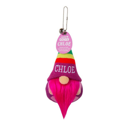 History & Heraldry Pre-Personalised Lucky Gonk Mascot Keyring For Bag Or BackpackChloe136 Names And Themes Available from B&Q