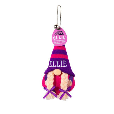 History & Heraldry Pre-Personalised Lucky Gonk Mascot Keyring For Bag Or BackpackEllie136 Names And Themes Available from B&Q
