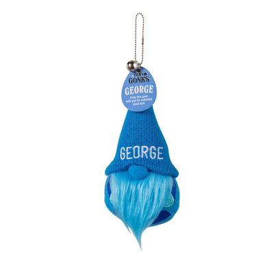 History & Heraldry Pre-Personalised Lucky Gonk Mascot Keyring For Bag Or BackpackGeorge136 Names And Themes Available from B&Q