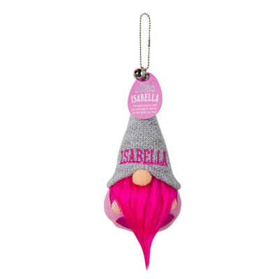 History & Heraldry Pre-Personalised Lucky Gonk Mascot Keyring For Bag Or BackpackIsabella136 Names And Themes Available from B&Q