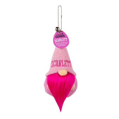 History & Heraldry Pre-Personalised Lucky Gonk Mascot Keyring For Bag Or BackpackScarlett136 Names And Themes Available from B&Q
