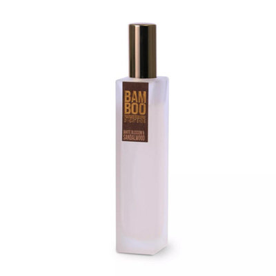 Heart and Home Bamboo Room Spray Air FreshenerWhite Blossom & Sandalwood90Ml Home Fragrance Natural Essential Oils