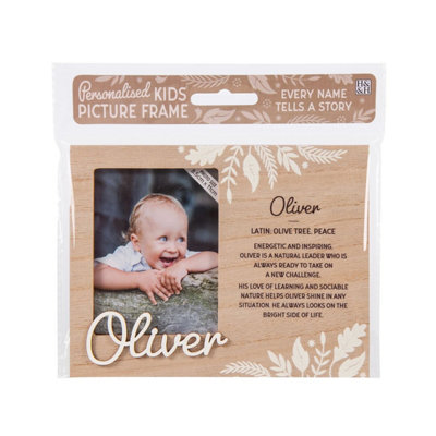 History & Heraldry Dark/Light Named Photo Frames (Oliver) - Image 3