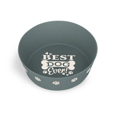 History & Heraldry Pre-Personalised Dog Bowl Featuring Popular NamesBreeds And CaptionsBest Dog EverOver 60 Titles AvailableRecycled from B&Q