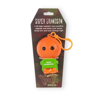 History & Heraldry Creepy Collectable Squishy Voodoo Stress Doll Keyring Or Bag Charm MascotSuper Grandson72 Titles To Choose From from B&Q