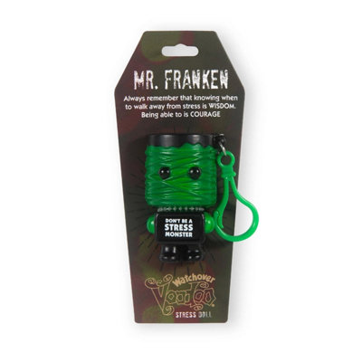 History & Heraldry Creepy Collectable Squishy Voodoo Stress Doll Keyring Or Bag Charm MascotMr Franken72 Titles To Choose From from B&Q