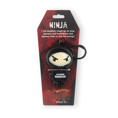 History & Heraldry Creepy Collectable Squishy Voodoo Stress Doll Keyring Or Bag Charm MascotNinja72 Titles To Choose From from B&Q