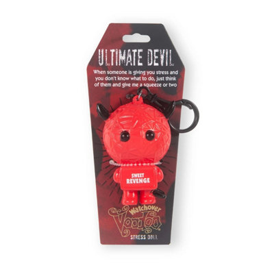 History & Heraldry Creepy Collectable Squishy Voodoo Stress Doll Keyring Or Bag Charm MascotUltimate Devil72 Titles To Choose From from B&Q