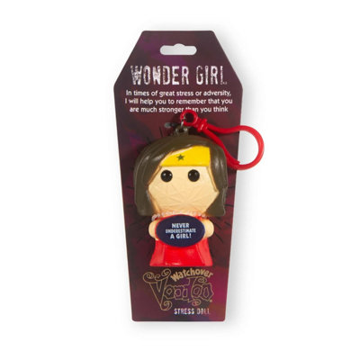 History & Heraldry Creepy Collectable Squishy Voodoo Stress Doll Keyring Or Bag Charm MascotWonder Girl72 Titles To Choose From from B&Q