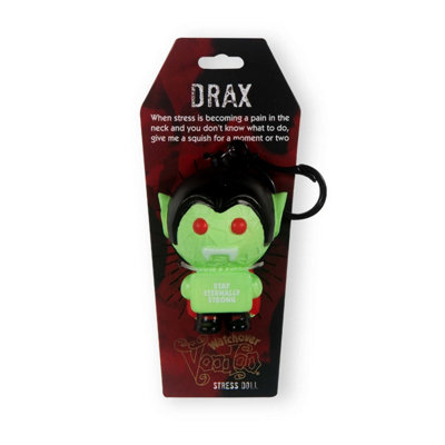 History & Heraldry Creepy Collectable Squishy Voodoo Stress Doll Keyring Or Bag Charm MascotDrax (Dracula)72 Titles To Choose From from B&Q