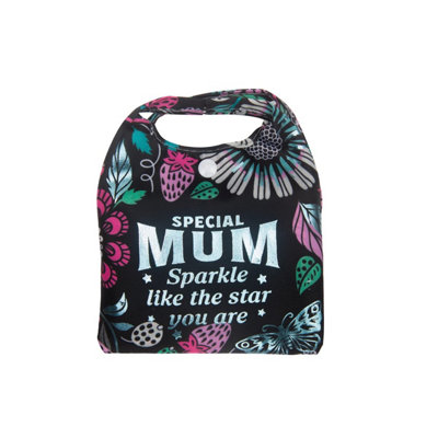 History & Heraldry Pre-Personalised Sparkle Shopper BagEcofriendly Shopping And PicnicsOver 80 Names And TitlesMum from B&Q