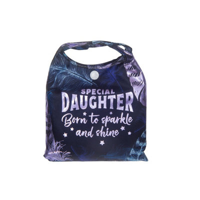 History & Heraldry Pre-Personalised Sparkle Shopper BagEcofriendly Shopping And PicnicsOver 80 Names And TitlesDaughter from B&Q