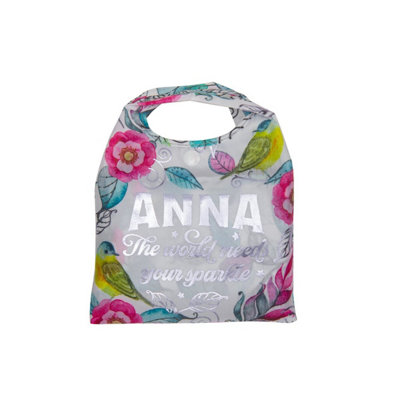 History & Heraldry Pre-Personalised Sparkle Shopper BagEcofriendly Shopping And PicnicsOver 80 Names And TitlesAnna from B&Q