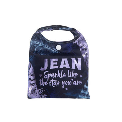 History & Heraldry Pre-Personalised Sparkle Shopper BagEcofriendly Shopping And PicnicsOver 80 Names And TitlesJean from B&Q