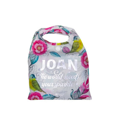History & Heraldry Pre-Personalised Sparkle Shopper BagEcofriendly Shopping And PicnicsOver 80 Names And TitlesJoan from B&Q