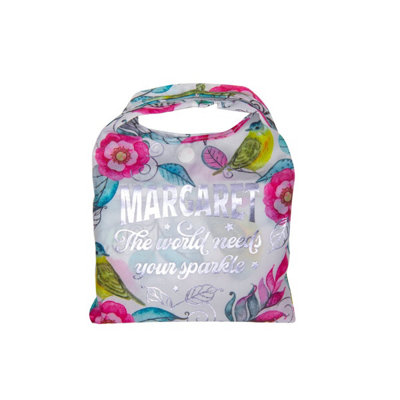 History & Heraldry Pre-Personalised Sparkle Shopper BagEcofriendly Shopping And PicnicsOver 80 Names And TitlesMargaret from B&Q