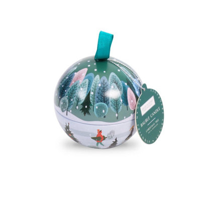 B&Q -  Christmas Tin Soy CandleChristmas Tree Fragrance20 Hours Burn - Image 7