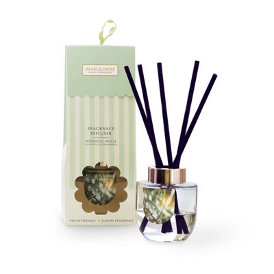 Heart and Home Fragrance Reed Diffuser70MlBotanical Breeze from B&Q