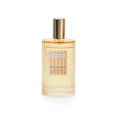Heart and Home Room Spray Fragrance Mist With Essential OilsAmber Sunset from B&Q