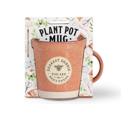 History & Heraldry Gardeners Plant Pot Inspired Mug Debbie from B&Q