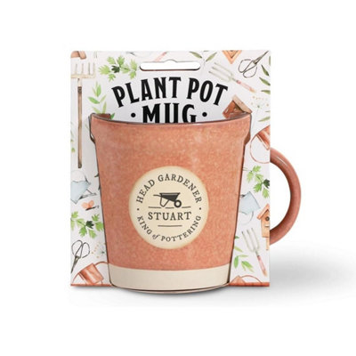 History & Heraldry Gardeners Plant Pot Inspired Mug Stuart from B&Q