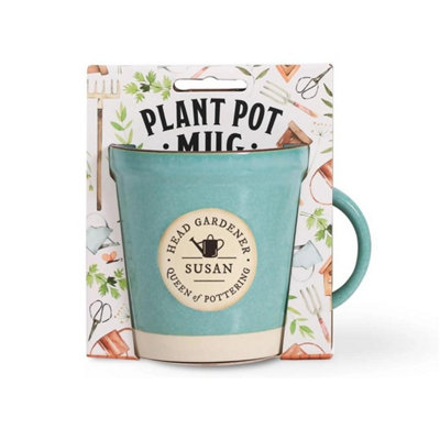 History & Heraldry Gardeners Plant Pot Inspired Mug Susan from B&Q