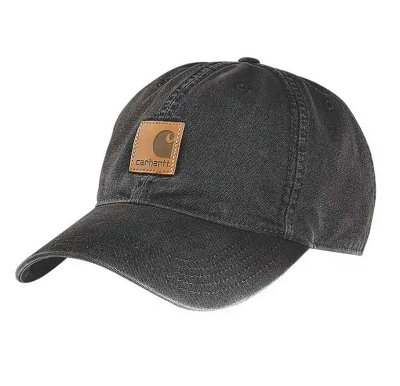 Carhartt Odessa Canvas Cap Black from B&Q