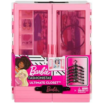 ​Barbie Fashionistas Ultimate Cupboard Closet Portable Fashion Playset Toy GBK11 - Image 4