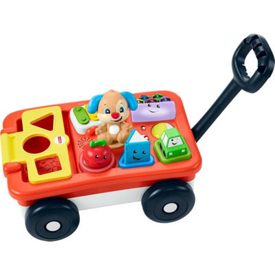 Fisher-Price Fisher Price Pull & Play Learning Wagon Gcv97 - Interactive Baby Wagon With Songs, Shapes & Colorful Lights (6+ Months) - Image 5