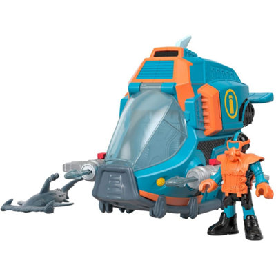 Fisher-Price Imaginext Underwater Sharks And Vehicle