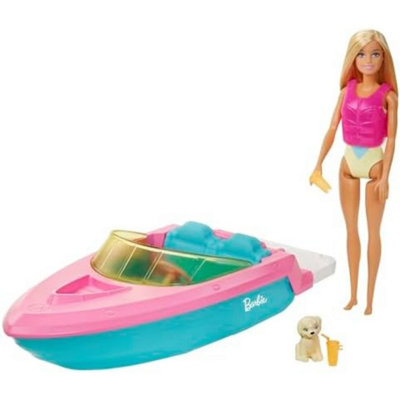 B&Q -  Doll And Toy Boat Playset With Pet Puppy - Image 5
