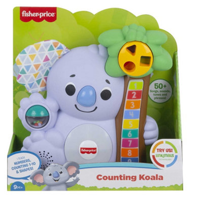 Fisher-Price Linkimals Counting Koala - Uk English Edition Animal-Themed Musical Learning Toy For Baby And Toddler Ages 9 Months And Older - Image 4