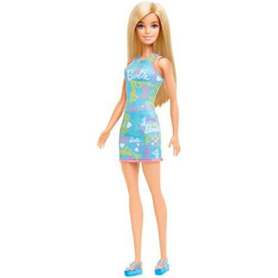 Barbie Fashionistas Blonde Chic Doll With Dress And Sandals - Image 5