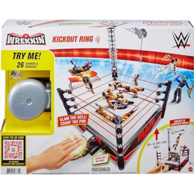 WWE Wrekkin' Kickout Ring with Randomized Ring Count Launcher Crane WWE Champion - Image 3