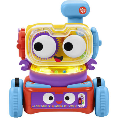 Fisher Price Fisher-Price 4-In-1 Ultimate Learning Bot Electronic Activity Toy Music & Lights