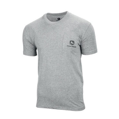 John Deere Grey T-Shirt Charcoal Xl