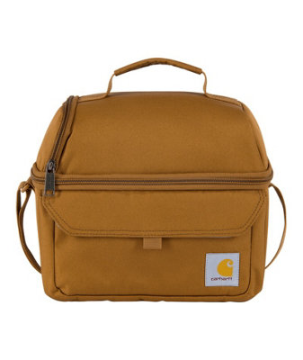 Carhartt Insulated 12 Can Two Compartment Lunch Cooler Carhartt Brown from B&Q