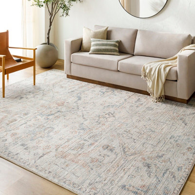 Livabliss ARADHYA Rug - Becki Owens x Livabliss - Vintage Oriental Boho - Cream - 198 x 275 cm - Polyester - Image 4
