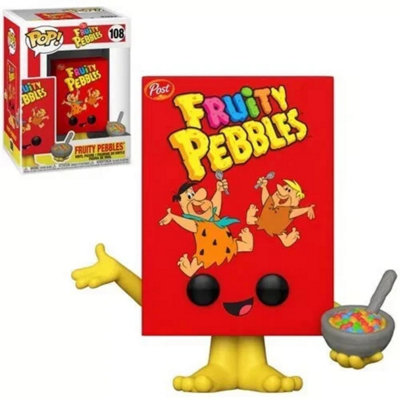 Funko Pop Ad Icons Post Fruity Pebbles Cereal Box