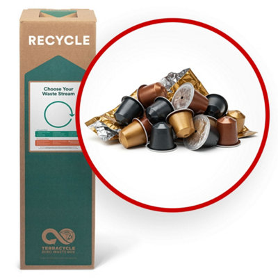 B&Q -  78L Recycling Box Coffee Pods Capsules Tea Discs Eco Friendly Waste Disposal Home Or Office Free Delivery And Collection Service