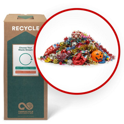 B&Q -  140L Recycling Box Old Christmas Decorations Halloween Party Supplies Eco Friendly Waste Disposal Free Delivery And Collection