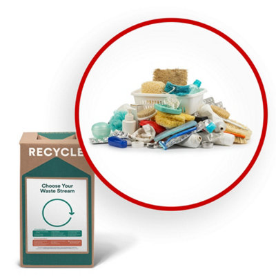 B&Q -  28L Recycling Box Bathroom Accessories Makeup Products Textiles Plastic Eco Friendly Waste Disposal Free Delivery And Collection