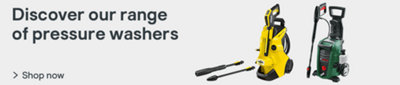 Discover our range of pressure washers
