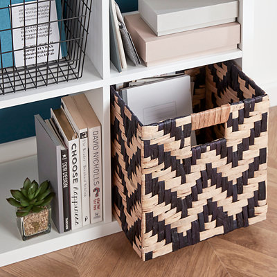 Shop storage baskets.