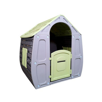 1.09m Classic Colour Kids Indoor Outdoor Plastic Wendy house Magical Playhouse - 8