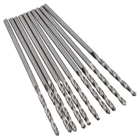 1.0mm HSS-G XTRA Metric MM Drill Bits for Drilling Metal Iron Wood Plastics 10pc